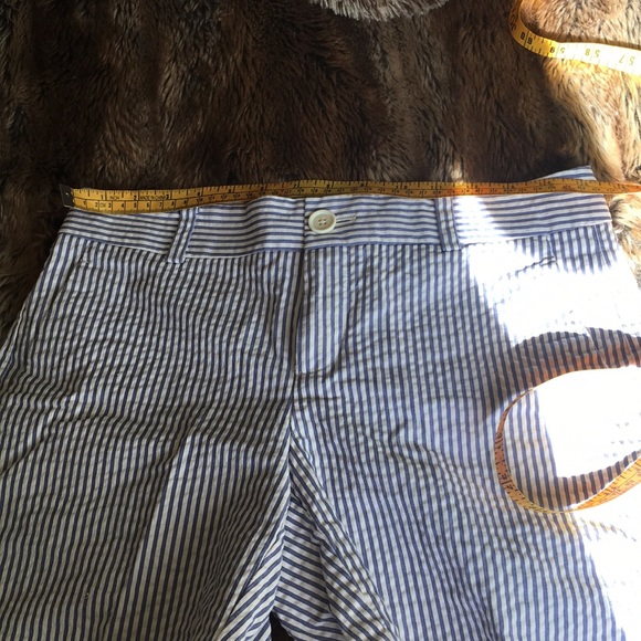 Seersucker light blue beautiful  shorts. - Picture 7 of 8